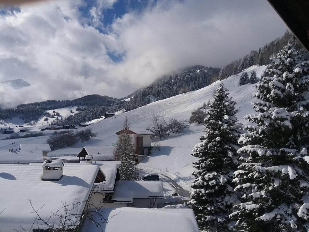 Walser Chalet Casa Paterna Disentis Bagian luar foto