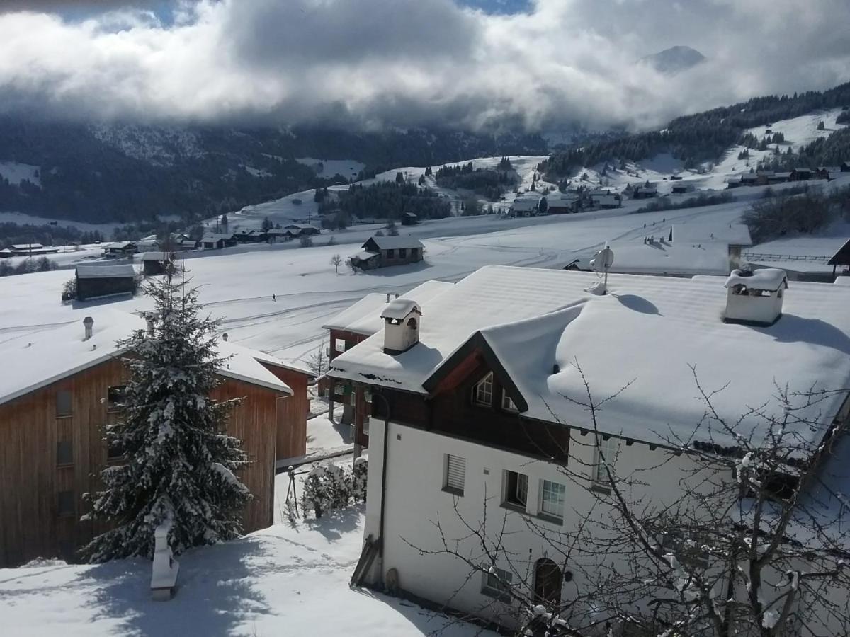 Walser Chalet Casa Paterna Disentis Bagian luar foto