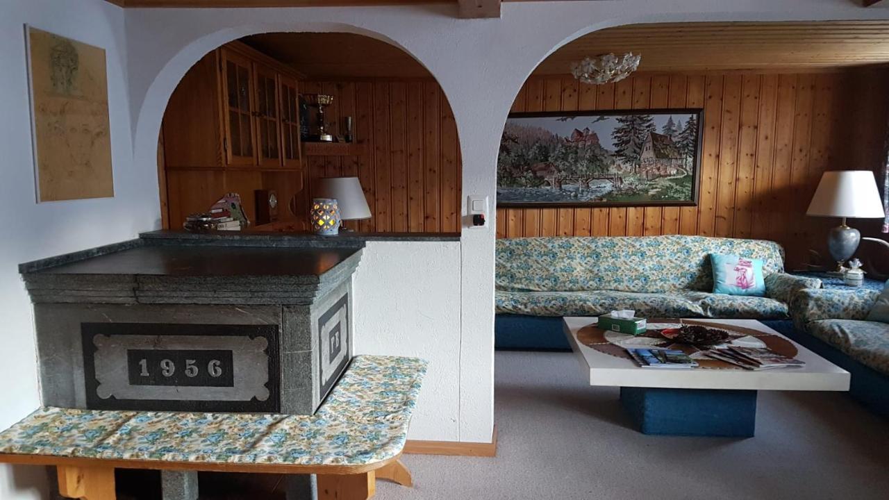 Walser Chalet Casa Paterna Disentis Bagian luar foto