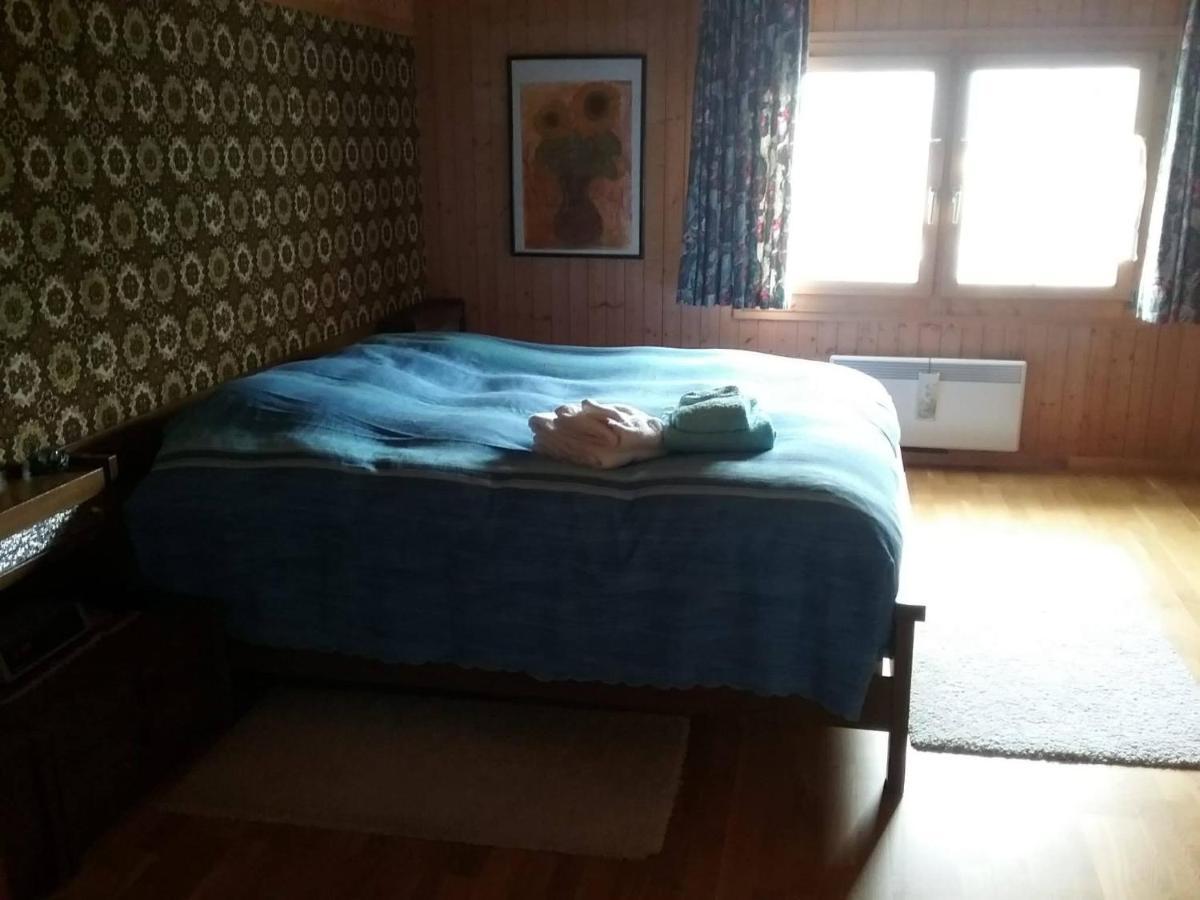 Walser Chalet Casa Paterna Disentis Bagian luar foto